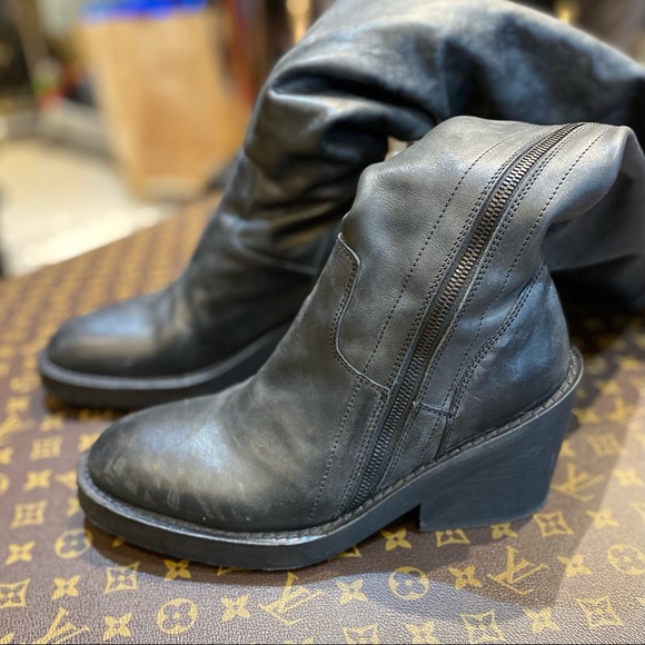 Ann Demeulemeester over the knee boots - Picture 3 of 4